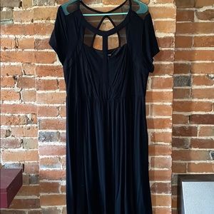 Hot Topic Cut our dress with mesh Sz 1